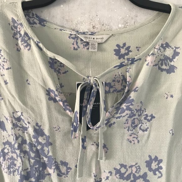 Lucky Brand Floral Blouse (NWT) - Picture 5 of 15